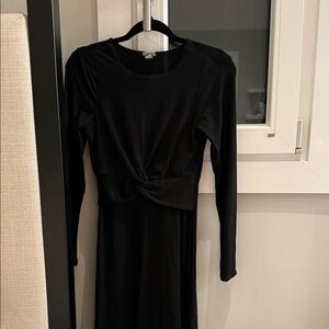 a new day Black Long Sleeve Dress